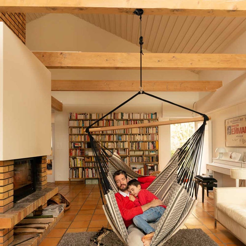 La Siesta - CasaMount Black - Multi-Surface Wall Mount Attachment for Hammock Chair and Nest Hammocks - Image 2